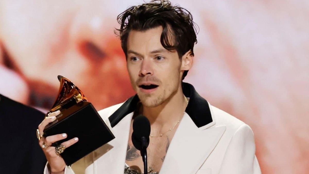 Harry Styles ganha o prêmio de melhor álbum do ano, e revolta internet