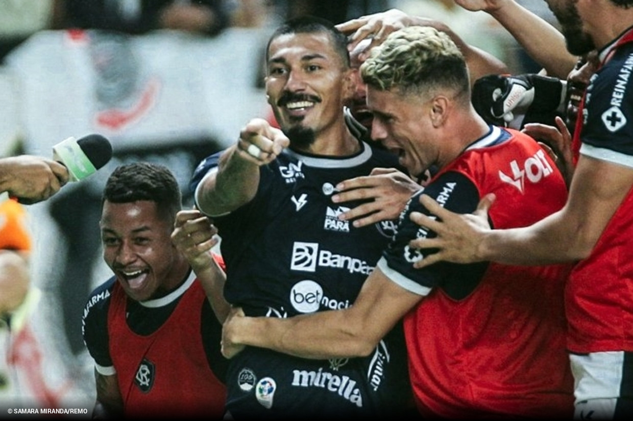 Remo surpreende o Corinthians e abre vantagem na Copa do Brasil