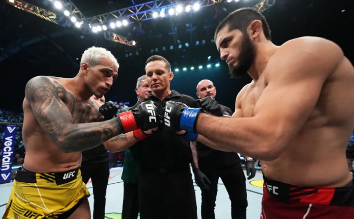 UFC marca a revanche entre Charles do Bronx e Makhachev