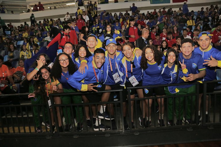 Brasil fica em primeiro lugar na Olimpíada do Desporto Escolar
