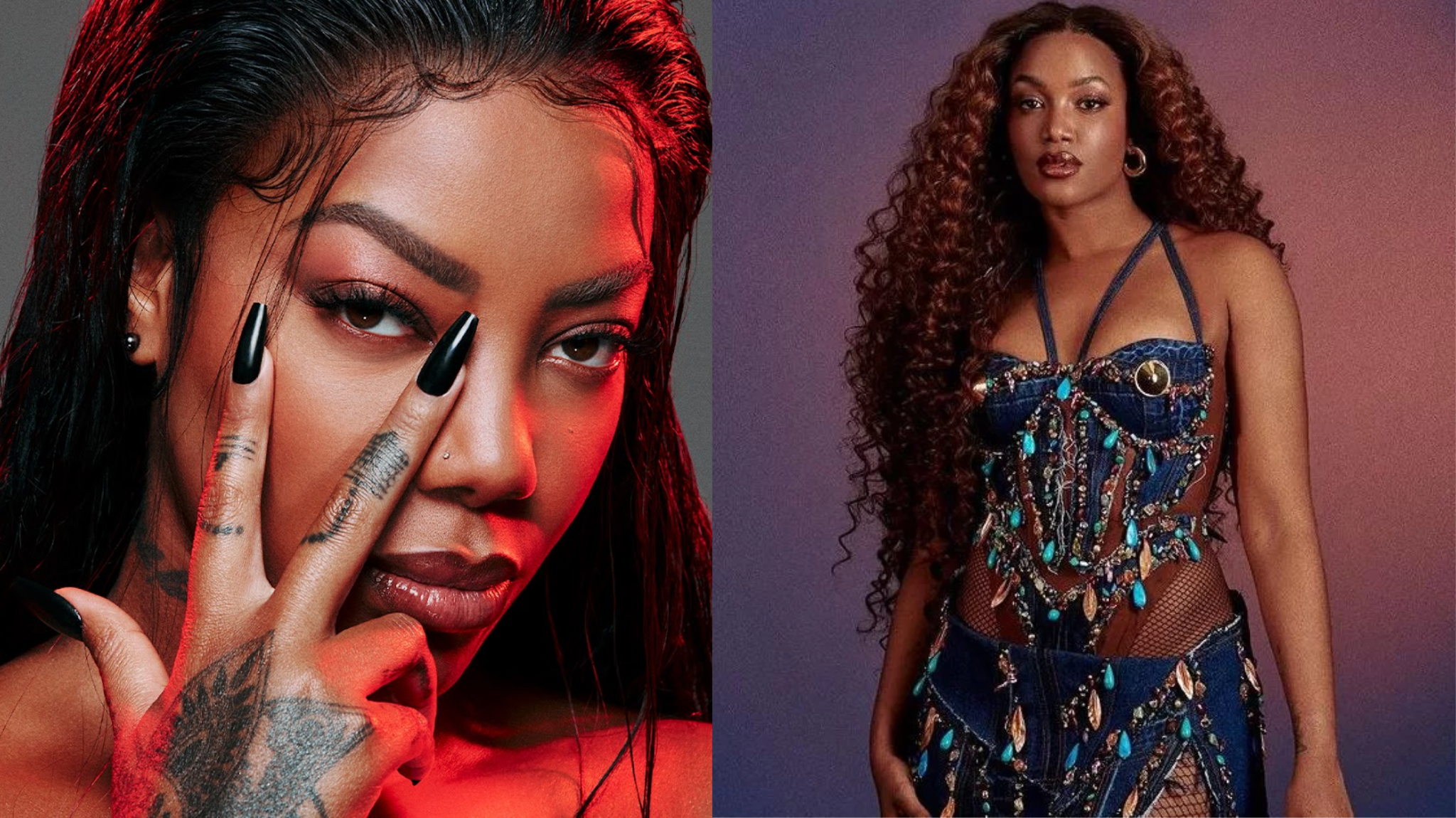 IZA e Ludmilla são as cantoras negras mais indicadas ao Prêmio Multishow 2023