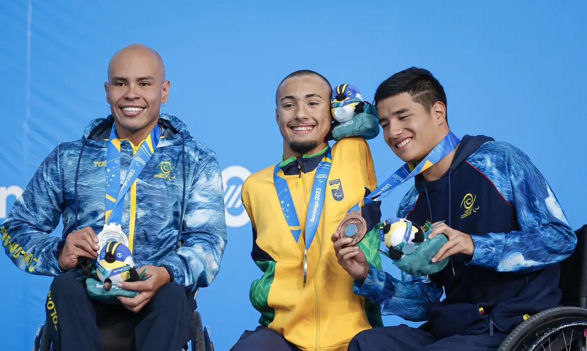 Brasil supera 100 ouros no Parapan de Santiago